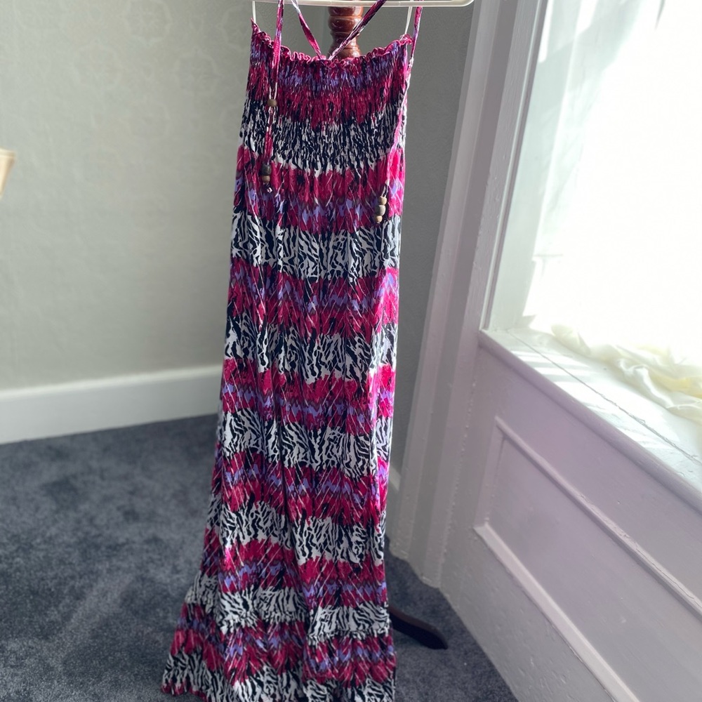 Fun print summer dress